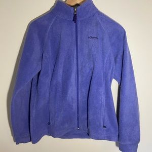 Purple Columbia zip up kids